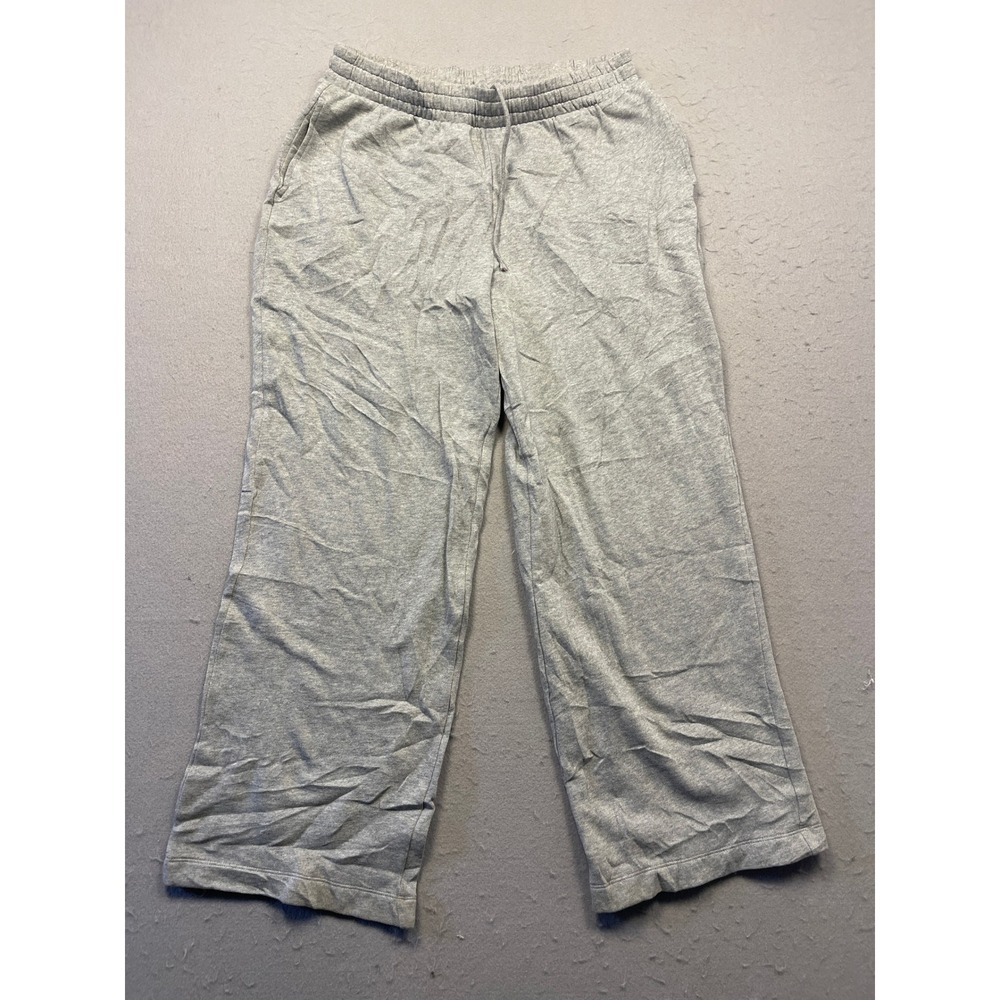 Old Navy SoComfy Fleece Pants Heather Gray Medium Womens